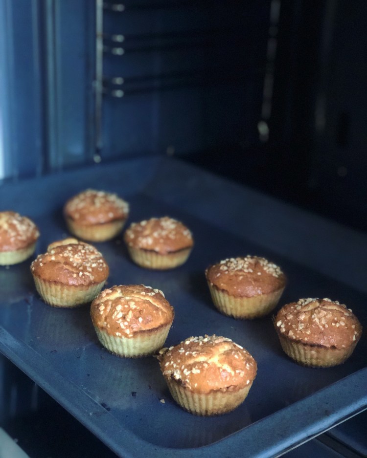 keto magdalenas esponjosas de limón