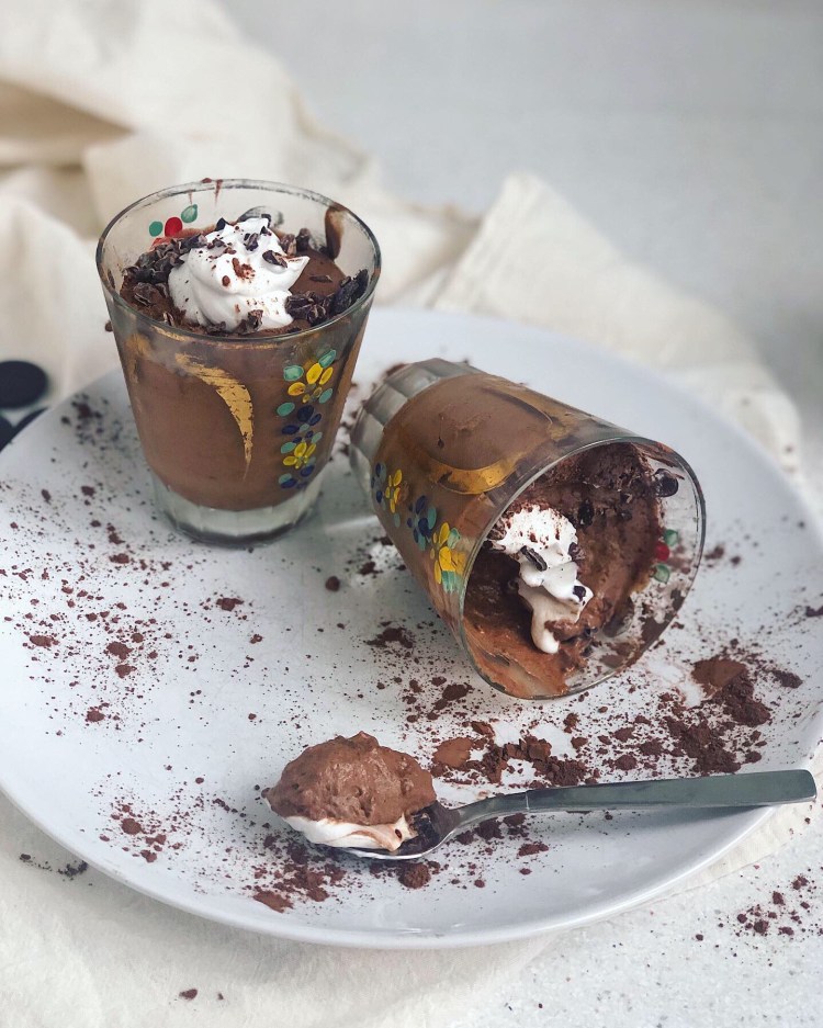 receta mousse paleo chocolate