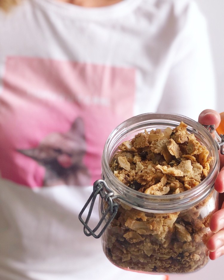 Granola paleo casera