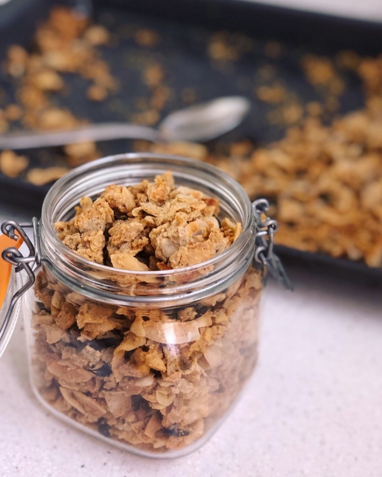 Paleo granola casera